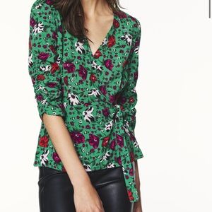 NWT BA&SH FLORAL PACO BLOUSE